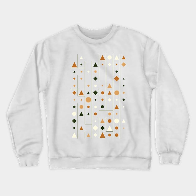 Amazing Geometric Animated Pattern #18 Crewneck Sweatshirt by Trendy-Now